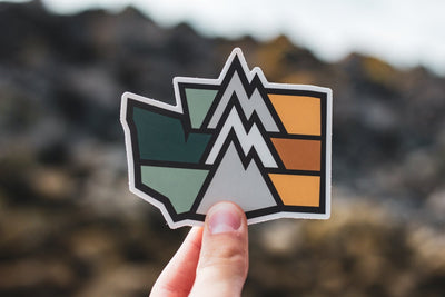 pnw sticker, washington sticker